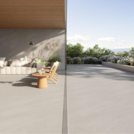 Porcelanato Biancogres Arezzo Grigio Satin 90x90cm Retificado - Imagem principal - 1148d09a-4364-4e45-802a-0051821d60d1