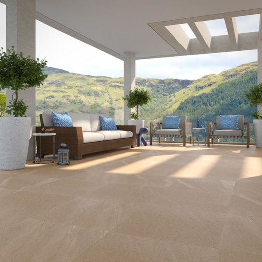 Porcelanato Biancogres Basaltina Beige Externo 59.9x59,9cm Retificado - Imagem principal - c9454b2b-7812-4d74-a99a-171fd9894094