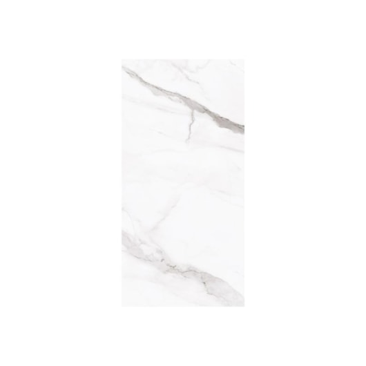 Porcelanato Biancogres Calacata Altíssimo Lux Polido Mármore 60x120cm Retificado - Imagem principal - dea4e4b8-7d4c-4954-9d92-aec9f0ff032e