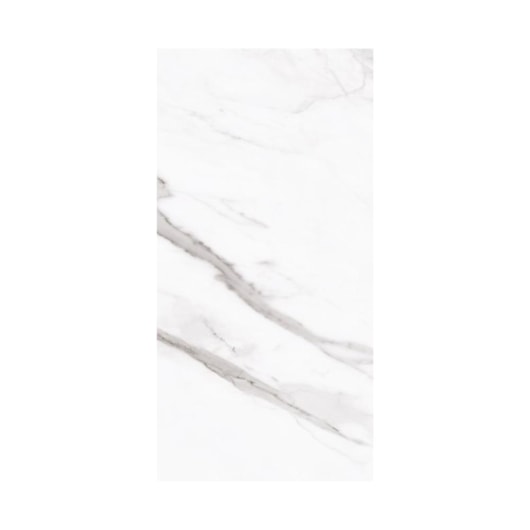 Porcelanato Biancogres Calacata Altíssimo Lux Polido Mármore 60x120cm Retificado - Imagem principal - d5f2b9ae-de22-4d9d-8cef-37d09e0467ff