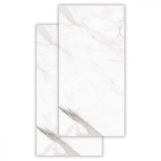 Porcelanato Biancogres Calacata Altíssimo Satin 60x120cm Retificado - Imagem principal - 6f2d852d-42fc-4b4c-9a6d-1dc8a8793c6a