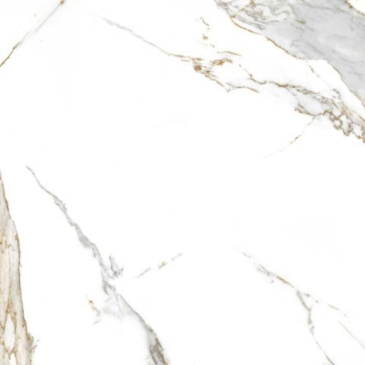 Porcelanato Biancogres Calacata Oro Lux Polido 80x80cm Retificado - Imagem principal - 2d60b567-45e2-4d34-a154-12c767e5a284