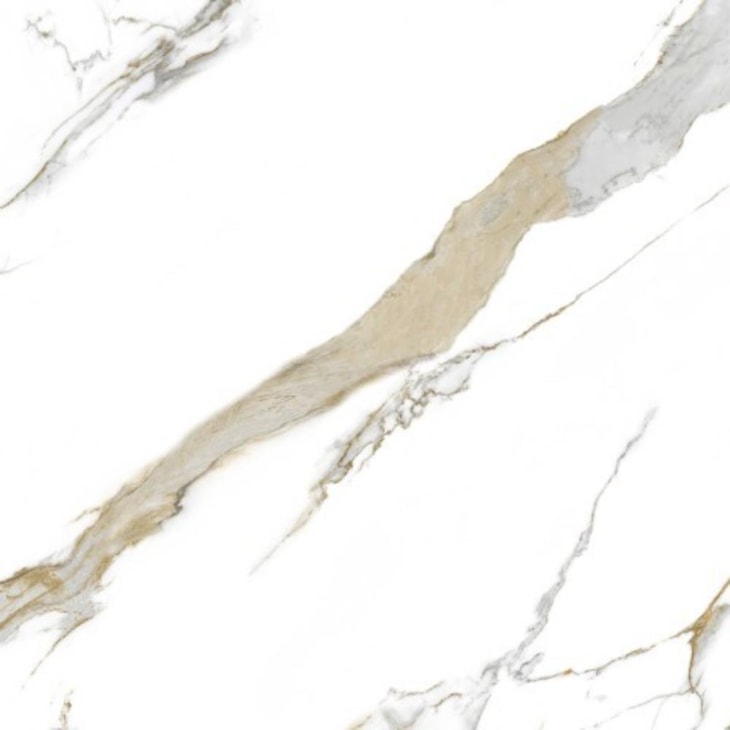Porcelanato Biancogres Calacata Oro Satin Acetinado 80x80cm Retificado