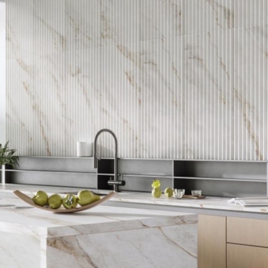 Porcelanato Biancogres Canel Marmo Perla Acetinado 45x90cm Retificado - Imagem principal - fa74a4b7-cdd7-4fae-a9c1-3611496a55a4