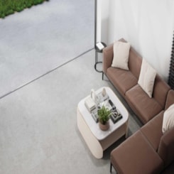 Porcelanato Biancogres Cannes Grigio Externo 90x90cm Retificado