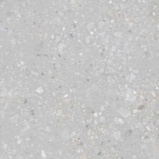 Porcelanato Biancogres Cannes Terrazzo Grigio Satin 90x90cm Retificado - Imagem principal - 23e9c507-3802-4060-a48d-33aa0342e683