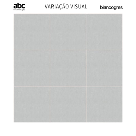 Porcelanato Biancogres Cemento Grigio Cinza Acetinado 60x60cm Retificado - Imagem principal - fa9048c0-b255-4d39-b369-f62f3c22f4b6