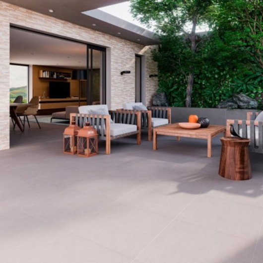 Porcelanato Biancogres Cemento Grigio Externo+ 60x60cm Retificado - Imagem principal - 3383e8cd-2715-467a-80b5-e6c5ea8ff8c6