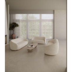 Porcelanato Biancogres Chicago Avorio Satin 80x80cm Retificado