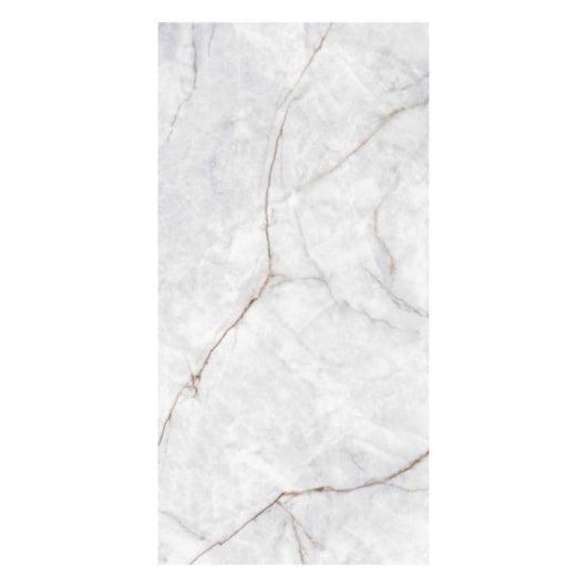 Porcelanato Biancogres Cristallo Quartz Lux Polido 90x180cm Retificado - Imagem principal - 726ab064-59ad-4a0b-90f1-497df6730e6b