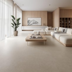 Porcelanato Biancogres Dorcia Beige Satin Acetinado 99,5x99,5cm Retificado