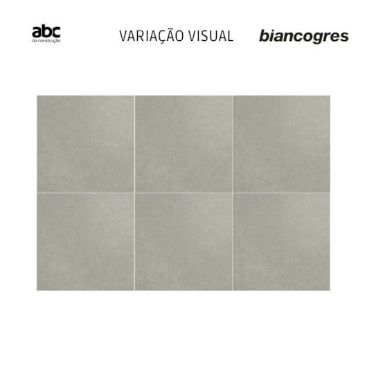 Porcelanato Biancogres Dorcia Grafite Satin 100x100cm Retificado - Imagem principal - 0e314c7c-7e73-4719-866e-eb788e3edb07