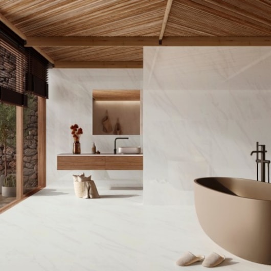 Porcelanato Biancogres Frozen Satin 120x120cm Retificado - Imagem principal - a94d4c7b-734d-456d-b111-f04a3929f8b0