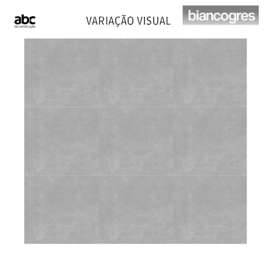 Porcelanato Biancogres Gris Armani Satin Retificado 90x90cm - Imagem principal - 8d44951c-933d-4edd-b0bd-4780b94563e1