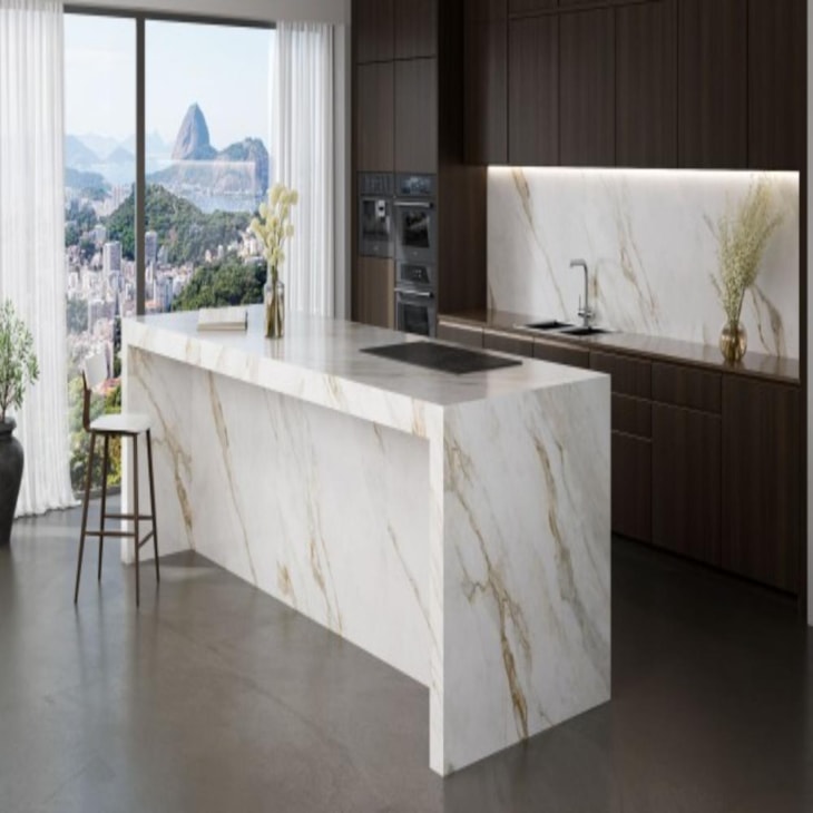 Porcelanato Biancogres Marmo Perla Velvet 120x120cm Retificado