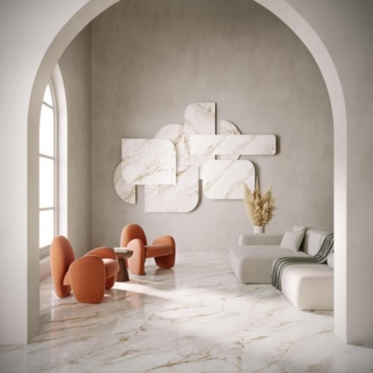 Porcelanato Biancogres Marmo Perla Velvet 60x120cm Retificado - Imagem principal - afe037e9-51e9-4422-9457-eaf79c4012bb