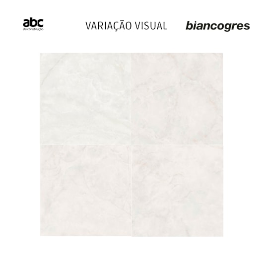 Porcelanato Biancogres Onice Crema Lux Polido 120x120cm Retificado  - Imagem principal - ab3592c9-6f35-463e-8da0-e1d520ad71c2