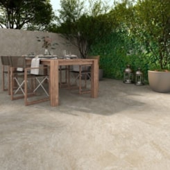 Porcelanato Biancogres Pietra Di Vesale Sabbia Externo 60x60cm Retificado