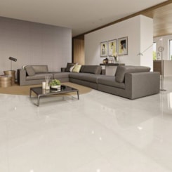 Porcelanato Biancogres Pulpis Beige Lux 80x80cm Retificado