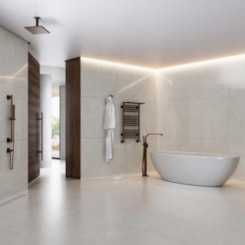 Porcelanato Biancogres Pulpis Bianco Lux Polido 80x80cm Retificado