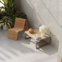 Porcelanato Biancogres Pulpis Grigio Satin 80x80cm Retificado