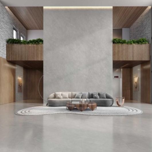 Porcelanato Biancogres Pulpis Grigio Velvet Polido 60x120cm Retificado - Imagem principal - f47e1eb1-bd2d-497d-b26a-1fc68e76b1cd