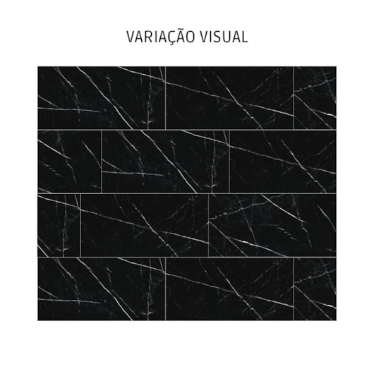 Porcelanato Biancogres Royal Black Lux Polido 60x120cm Retificado - Imagem principal - 78ca95c4-29e9-47de-80ff-633d534a538a