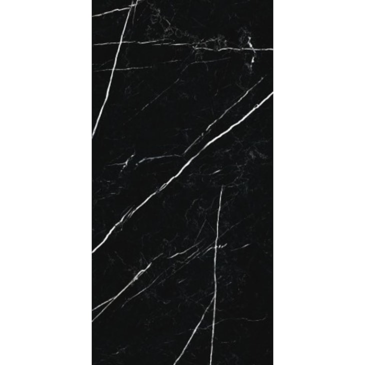 Porcelanato Biancogres Royal Black Lux Polido Preto 60x120cm Retificado 