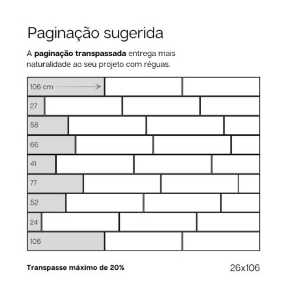 Porcelanato Biancogres Carvalho Sense Acetinado Madeira 26x106cm