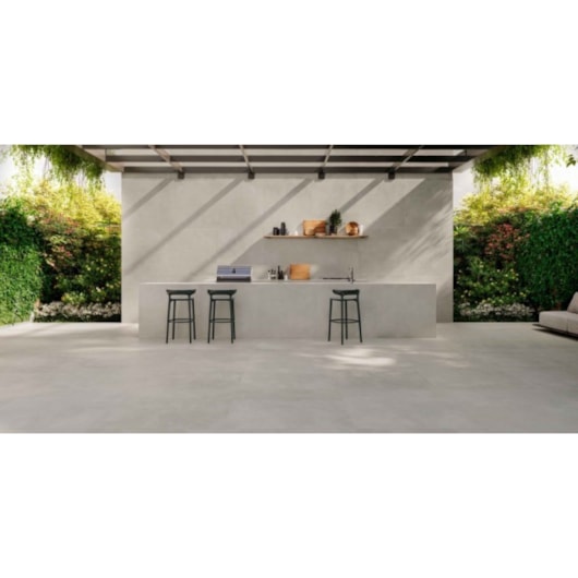 Porcelanato Biancogres Sion Grigio Satin 80x80cm Retificado - Imagem principal - 287f24d3-e259-4e21-852d-e57939b33df9