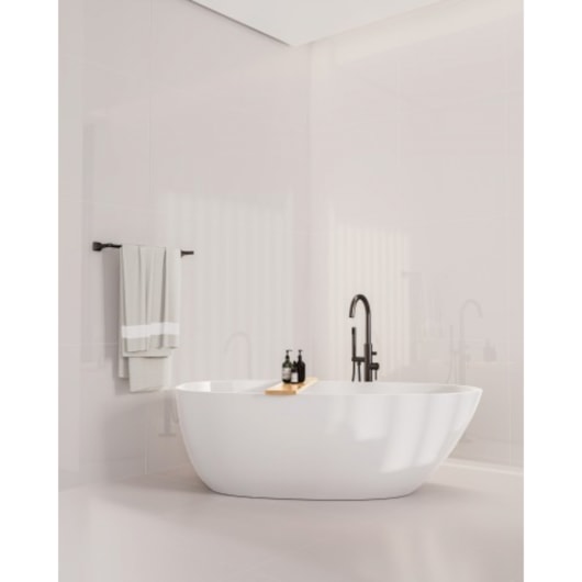 Porcelanato Biancogres Tecno Bianco Lux 80x80cm Retificado - Imagem principal - 4c22a900-42fe-4d4e-95cb-74bbac630427