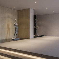 Porcelanato Biancogres Terrazzo Veneziano Avorio Acetinado 89,5x89,5cm Retificado