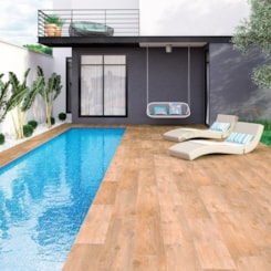 Porcelanato Biancogres Thimos Caramello 26x106cm Retificado