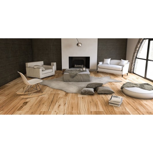 Porcelanato Ceusa Bricola Acetinado 28,8x119cm Retificado - Imagem principal - 5f5866be-bfa7-4dd8-8730-5928faaccadf