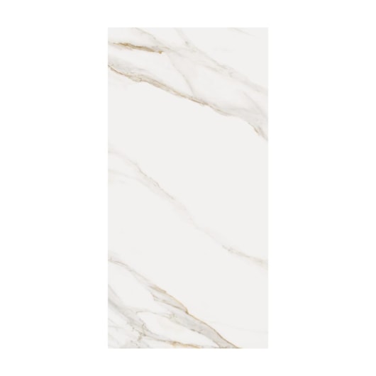 Porcelanato Ceusa Calacata Royal Wh Natural 90x180cm Retificado - Imagem principal - 90ac6929-61a3-4136-96b8-8effc0895c97
