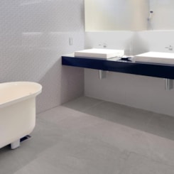 Porcelanato Ceusa Cimento Acetinado 80x80cm Retificado