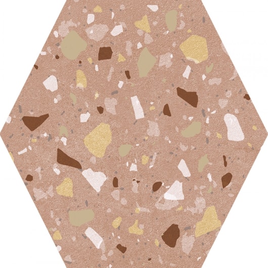 Porcelanato Ceusa Confete Hexagonal Pk Natural 17,44x17,44cm Bold - Imagem principal - 1e8ade89-d470-4926-81cc-172820f7bd79