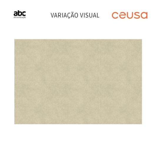 Porcelanato Ceusa Cromo Bege Externo 90x90cm Retificado - Imagem principal - 2716cda1-2988-4ed1-b5f5-910768fb0e54
