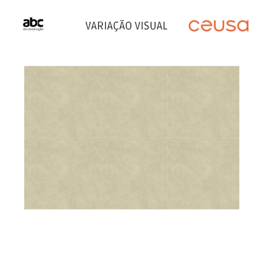 Porcelanato Ceusa Cromo Bege Hard 87,7x87,7cm Retificado - Imagem principal - b3a1cef3-37b1-43e5-8970-d495c2214a41