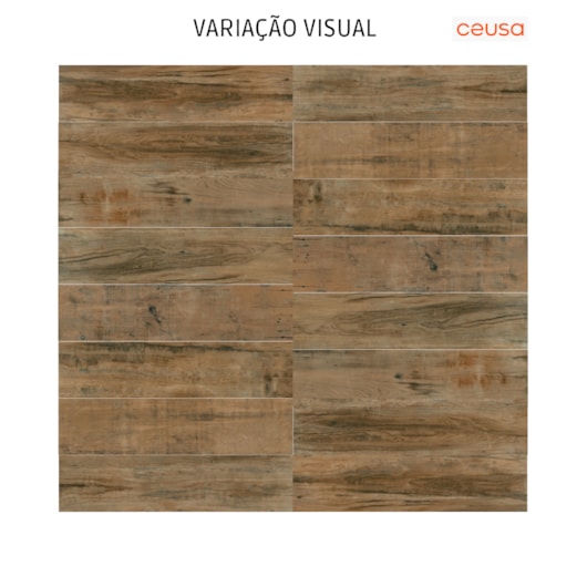 Porcelanato Ceusa Demolição Acetinado Madeira 28,8x119cm Retificado - Imagem principal - 77d35bd6-b5e6-40d5-bac1-ca832adefc61