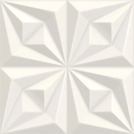 Porcelanato Ceusa Drapeado Branco 58,4x58,4cm Retificado  - Imagem principal - 844f10c8-99c8-4711-a1b6-363dff3e338f