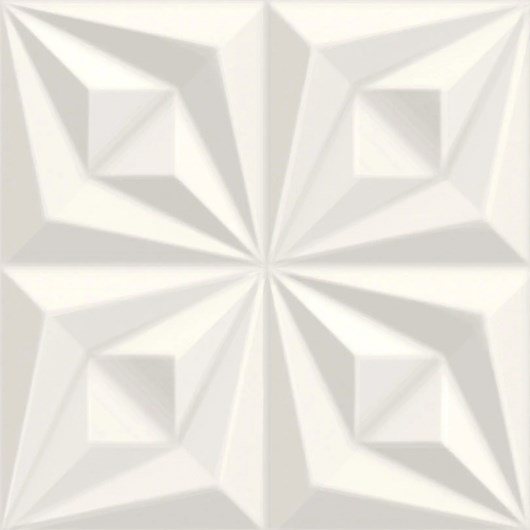 Porcelanato Ceusa Drapeado Branco 58,4x58,4cm Retificado  - Imagem principal - f26a1721-2072-4789-9bbb-470ea33e9953