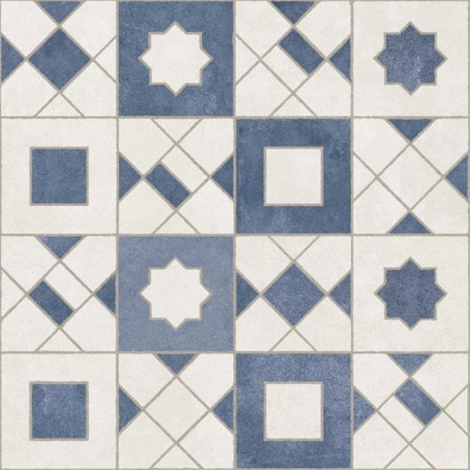 Porcelanato Ceusa Ladrilho Marroquino Bl Hard 58,4x58,4cm Retificado - Imagem principal - 810a60ed-3380-4465-a052-a024cc154b2e
