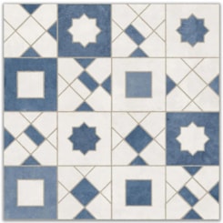 Porcelanato Ceusa Ladrilho Marroquino Bl Natural 58,4x58,4cm Retificado