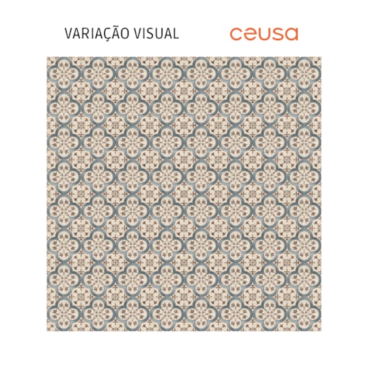 Porcelanato Ceusa Ladrilho Mediterrâneo 58,4x58,4cm Retificado - Imagem principal - b2ea94e0-3018-4370-9ccc-3c5e30ae61e3
