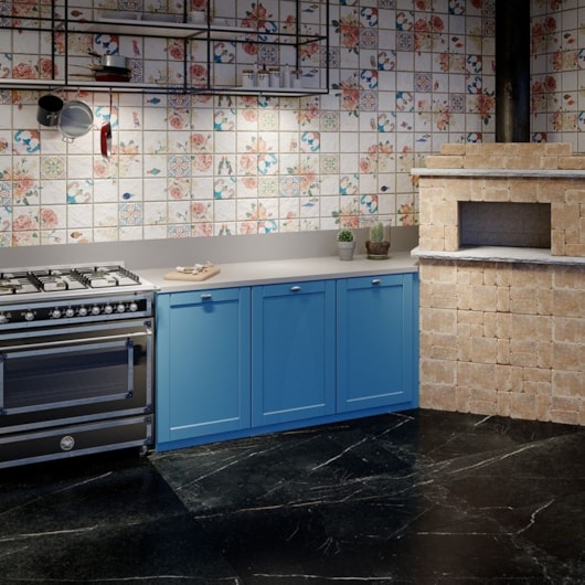 Porcelanato Ceusa Negresco Acetinado 58,8x119cm Retificado - Imagem principal - 2da70293-ad3c-469a-a1e9-91bd4d20d5d9