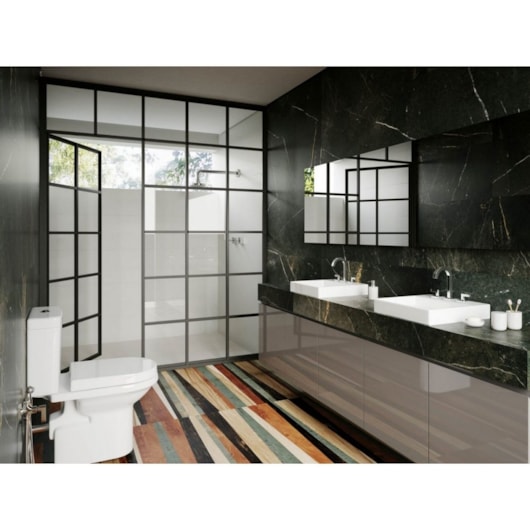 Porcelanato Ceusa Negresco Acetinado 58,8x119cm Retificado - Imagem principal - 51c8e5a2-ba72-4c52-9e91-5dfabbaba525