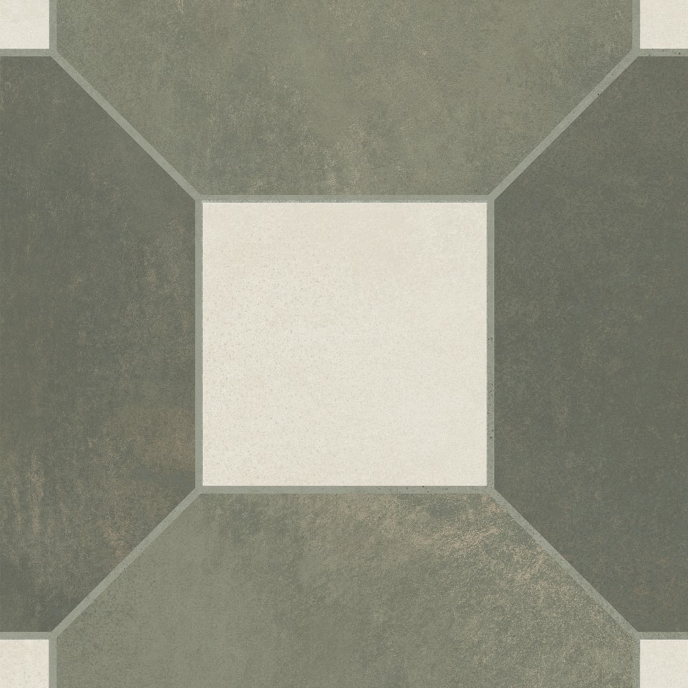 Porcelanato Ceusa Retro Gn Natural 20,1x20,1cm Bold | ABC da
