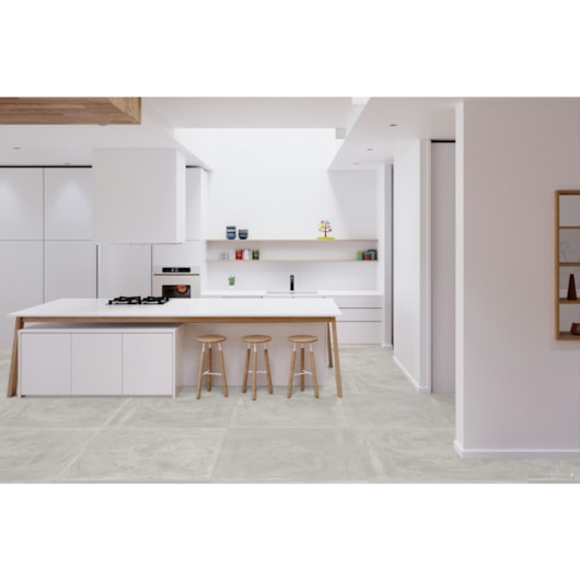 Porcelanato Ceusa Sk8 Gr Natural 100X100cm Retificado  - Imagem principal - 6002f80b-f58f-4f72-bddd-30d048d078ec