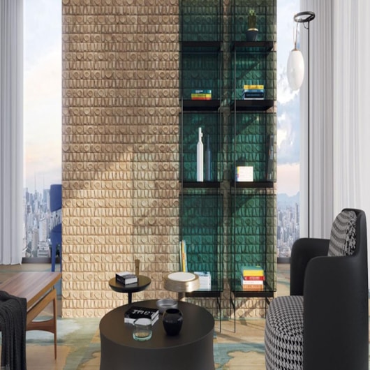 Porcelanato Ceusa Talento Bw Matte 43,7x63,1cm Retificado - Imagem principal - 2542b68a-95c4-43f2-8b36-60c2f8a0da8f